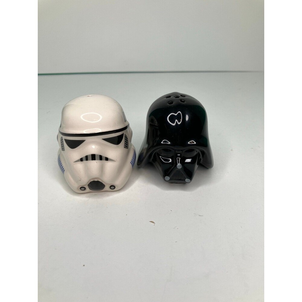 Star Wars Darth Vader and Storm Trooper Salt & Pepper Shakers